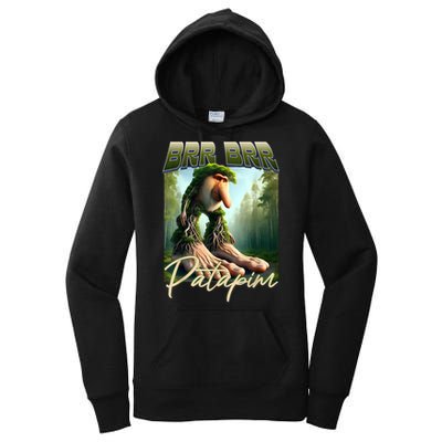 Brr Brr Patapim Italian Brainrot Meme Forest Monkey Bootleg  Women's Pullover Hoodie