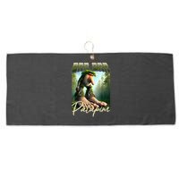 Brr Brr Patapim Italian Brainrot Meme Forest Monkey Bootleg  Large Microfiber Waffle Golf Towel