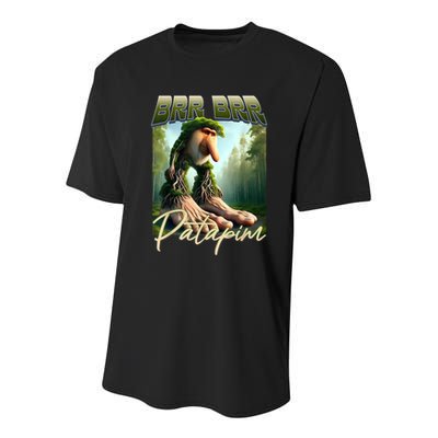 Brr Brr Patapim Italian Brainrot Meme Forest Monkey Bootleg  Youth Performance Sprint T-Shirt
