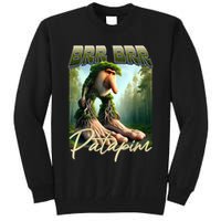 Brr Brr Patapim Italian Brainrot Meme Forest Monkey Bootleg  Tall Sweatshirt