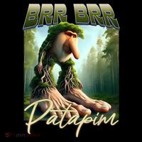 Brr Brr Patapim Italian Brainrot Meme Forest Monkey Bootleg  Baby Bodysuit