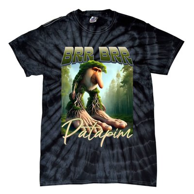 Brr Brr Patapim Italian Brainrot Meme Forest Monkey Bootleg  Tie-Dye T-Shirt