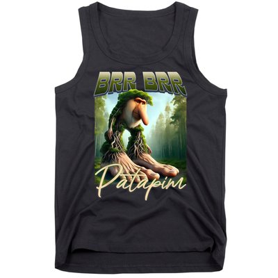 Brr Brr Patapim Italian Brainrot Meme Forest Monkey Bootleg  Tank Top