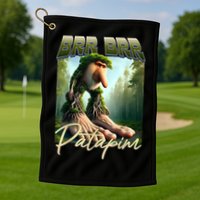 Brr Brr Patapim Italian Brainrot Meme Forest Monkey Bootleg  Golf Towel