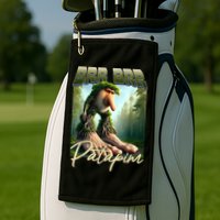 Brr Brr Patapim Italian Brainrot Meme Forest Monkey Bootleg  Golf Towel