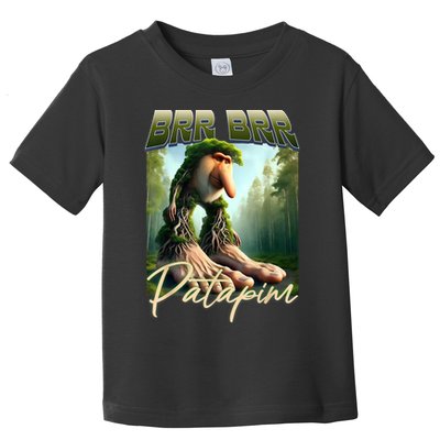 Brr Brr Patapim Italian Brainrot Meme Forest Monkey Bootleg  Toddler T-Shirt