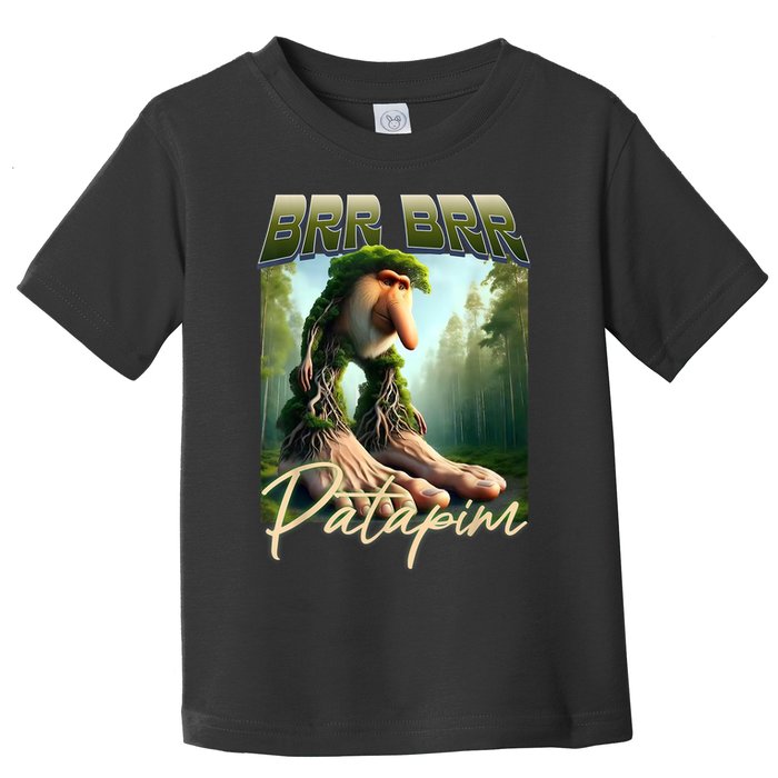 Brr Brr Patapim Italian Brainrot Meme Forest Monkey Bootleg  Toddler T-Shirt