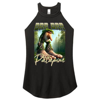 Brr Brr Patapim Italian Brainrot Meme Forest Monkey Bootleg  Women's Perfect Tri Rocker Tank