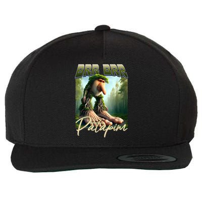 Brr Brr Patapim Italian Brainrot Meme Forest Monkey Bootleg  Wool Snapback Cap