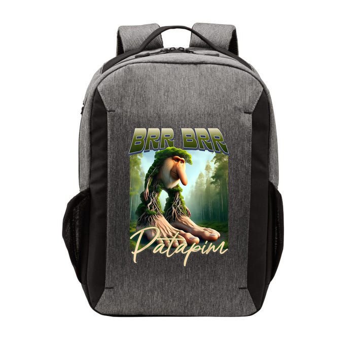 Brr Brr Patapim Italian Brainrot Meme Forest Monkey Bootleg  Vector Backpack