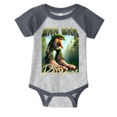Brr Brr Patapim Italian Brainrot Meme Forest Monkey Bootleg  Infant Baby Jersey Bodysuit