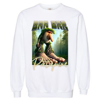 Brr Brr Patapim Italian Brainrot Meme Forest Monkey Bootleg  Garment-Dyed Sweatshirt
