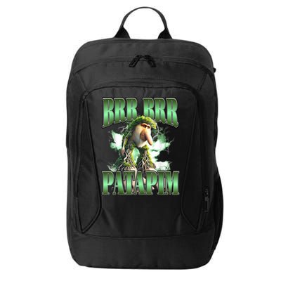 Brr Brr Patapim Italian Brainrot Meme City Backpack