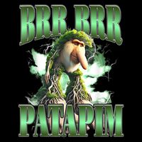 Brr Brr Patapim Italian Brainrot Meme Button