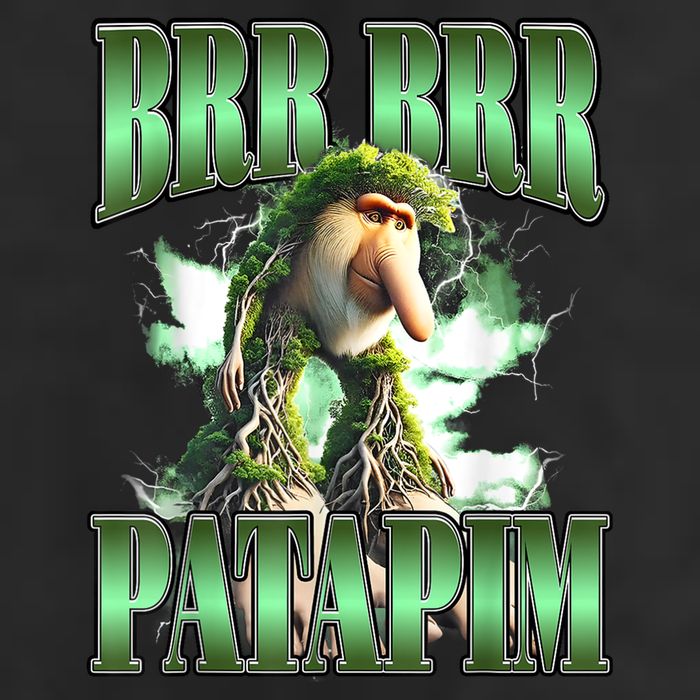 Brr Brr Patapim Italian Brainrot Meme Adult Drive Performance Visor