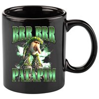 Brr Brr Patapim Italian Brainrot Meme 11oz C Handle Ceramic Mug