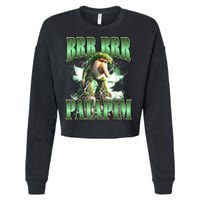 Brr Brr Patapim Italian Brainrot Meme Cropped Pullover Crew