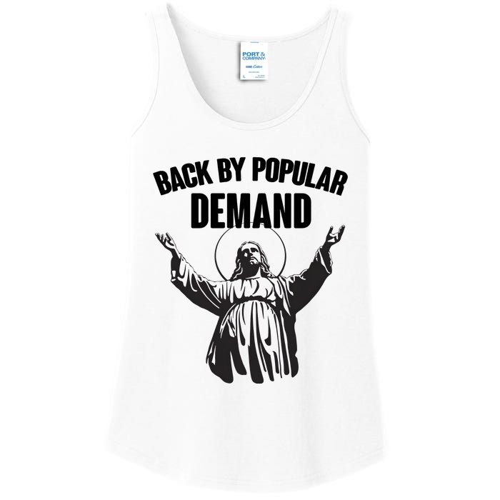 Back By Popular De.Mand Easter Jesus Ladies Essential Tank