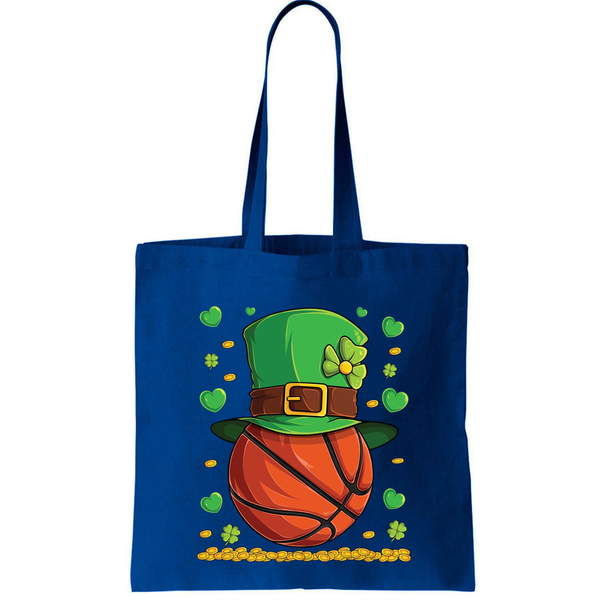 Basketball Ball Patricks Day Lucky Basketball Player Sport Gift Bag