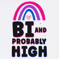 Bisexual Bi Pride Flag Bi And Probably High Mug
