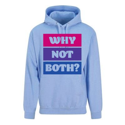 Bisexual Bi Pride Flag Why Not Both Lgbtq Unisex Surf Hoodie