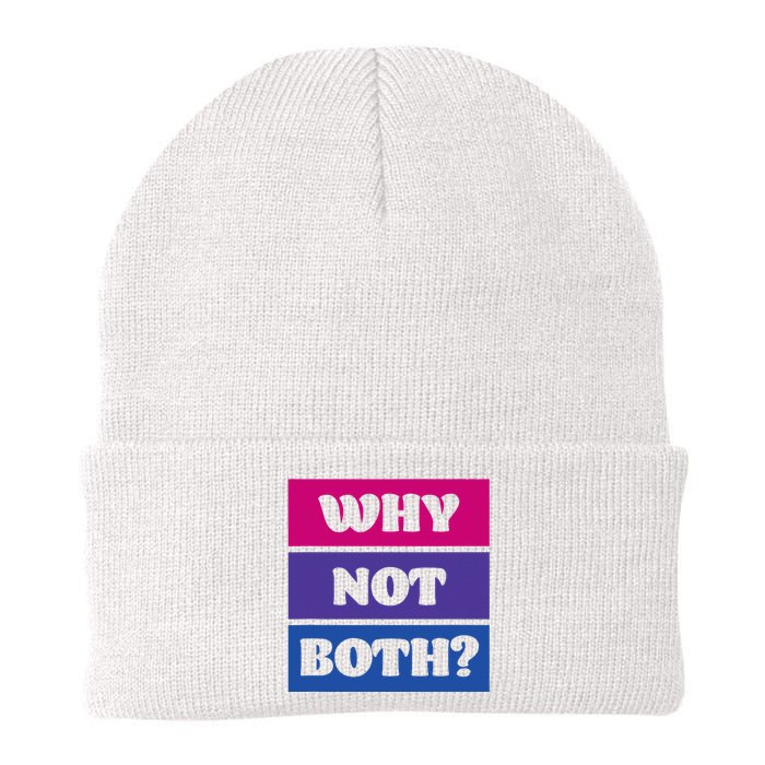 Bisexual Bi Pride Flag Why Not Both Lgbtq Knit Cap Winter Beanie