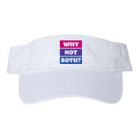 Bisexual Bi Pride Flag Why Not Both Lgbtq Valucap Bio-Washed Visor