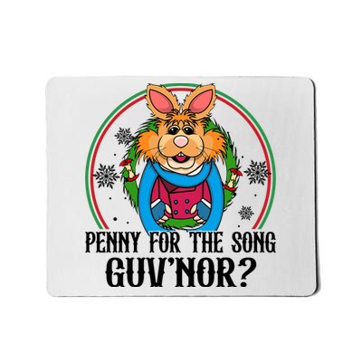 Bean Bunny Penny For The Song Guvnor Bean Bunny Christmas Mousepad