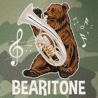 Bearitone Baritone Player Euphonium Lover Marching Band Legacy Tie Dye Trucker Hat
