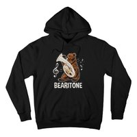 Bearitone Baritone Player Euphonium Lover Marching Band Hoodie