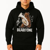 Bearitone Baritone Player Euphonium Lover Marching Band Hoodie