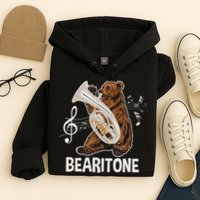 Bearitone Baritone Player Euphonium Lover Marching Band Hoodie