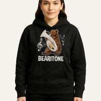 Bearitone Baritone Player Euphonium Lover Marching Band Hoodie