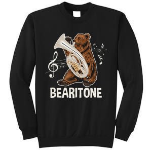 Bearitone Baritone Player Euphonium Lover Marching Band Sweatshirt