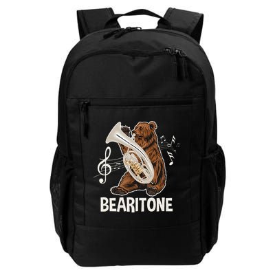 Bearitone Baritone Player Euphonium Lover Marching Band Backpack