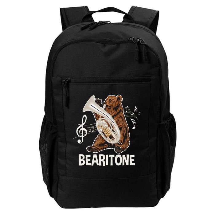 Bearitone Baritone Player Euphonium Lover Marching Band Backpack