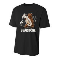 Bearitone Baritone Player Euphonium Lover Marching Band Youth Performance Sprint T-Shirt