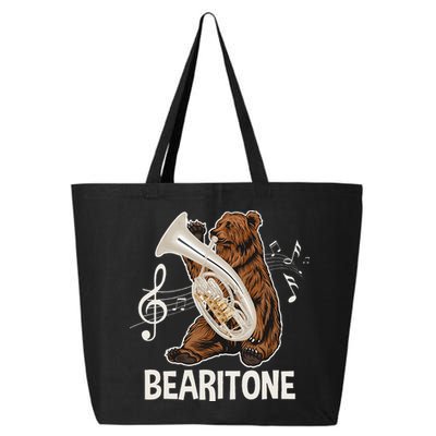Bearitone Baritone Player Euphonium Lover Marching Band 25L Jumbo Tote