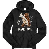 Bearitone Baritone Player Euphonium Lover Marching Band Tie Dye Hoodie