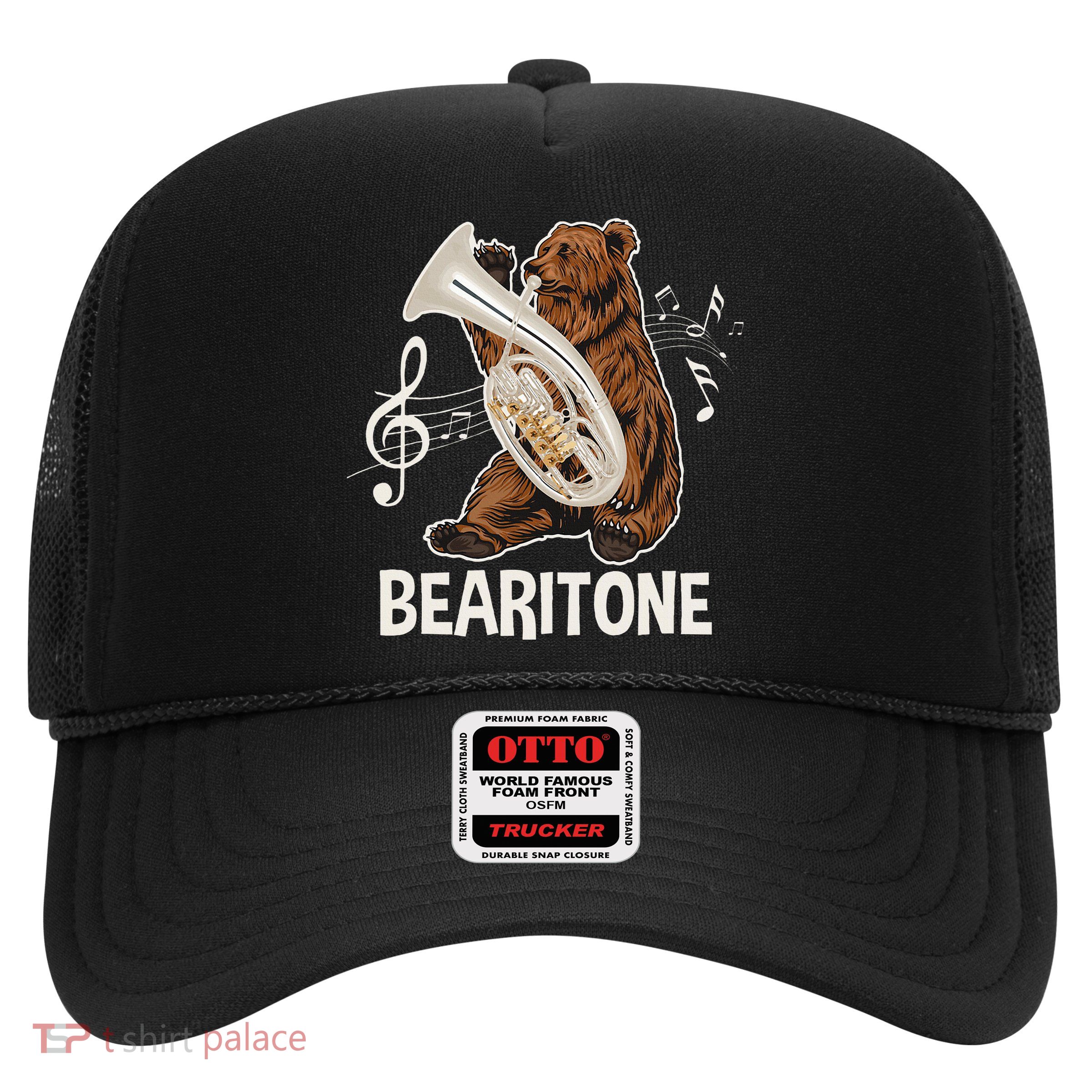 Bearitone Baritone Player Euphonium Lover Marching Band Trucker Hat