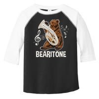 Bearitone Baritone Player Euphonium Lover Marching Band Toddler Fine Jersey T-Shirt