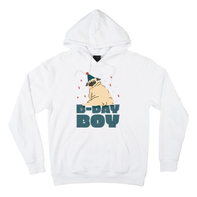 Birthday Boy Pug Hoodie