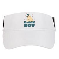 Birthday Boy Pug Adult Drive Performance Visor