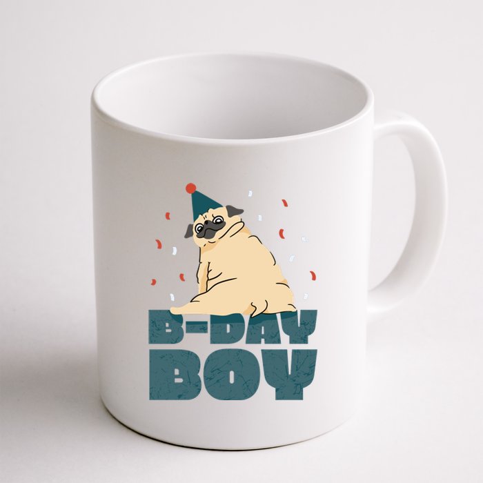 Birthday Boy Pug Coffee Mug