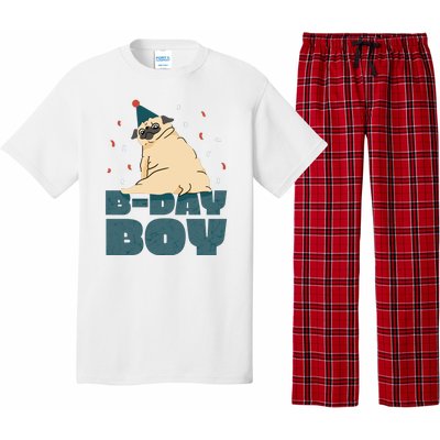 Birthday Boy Pug Pajama Set