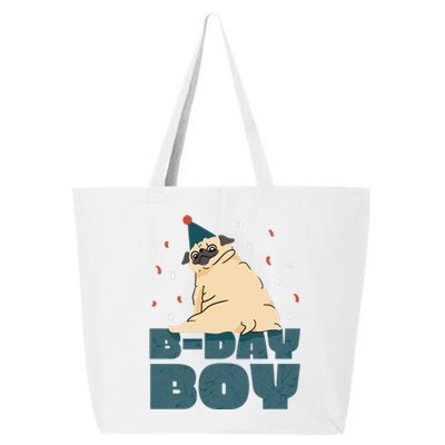 Birthday Boy Pug 25L Jumbo Tote