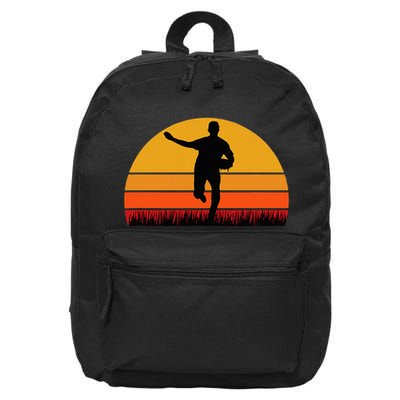 Baseball Beisbol Pitching Pitcher Closer Fastball Relief 16 in Basic Backpack