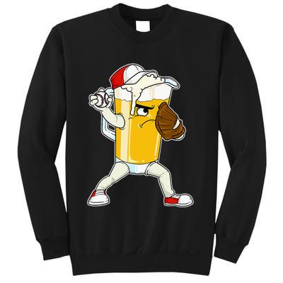 Beer Baseball Pitcher Pub Sweatshirt