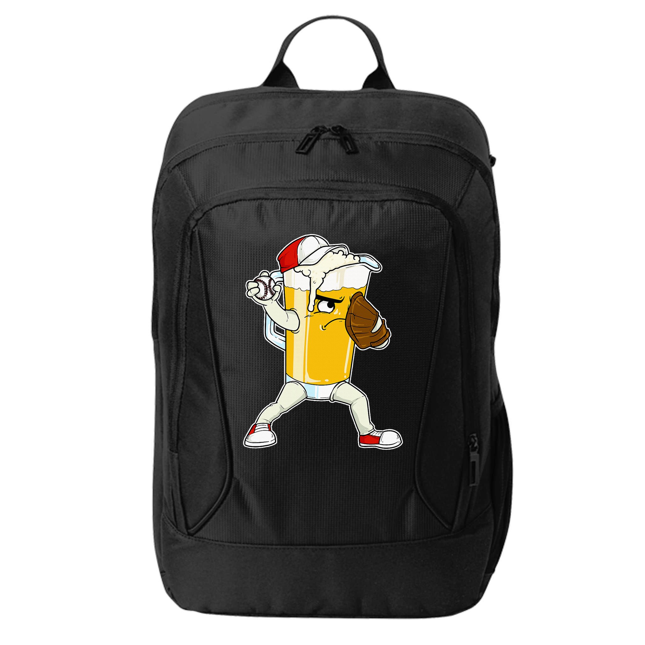 Beer Baseball Pitcher Pub City Backpack