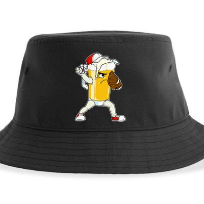 Beer Baseball Pitcher Pub Sustainable Bucket Hat
